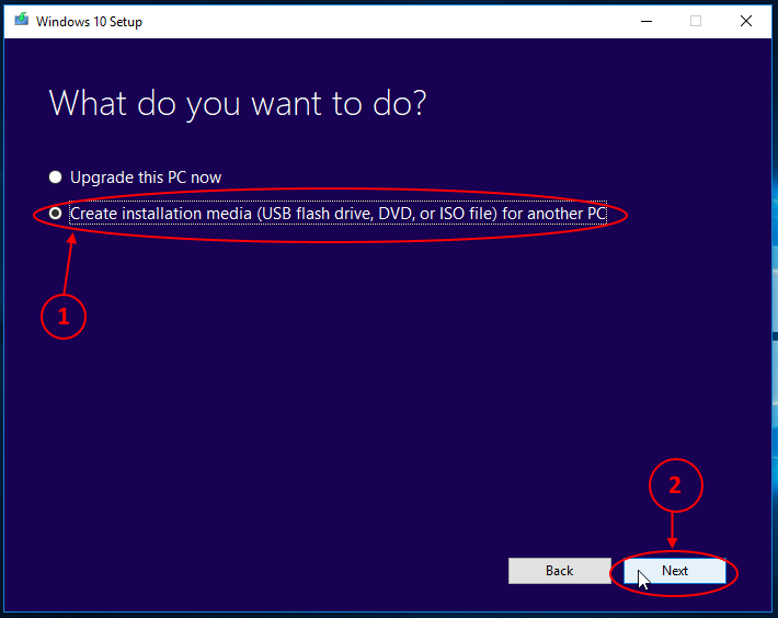 Media creation tool