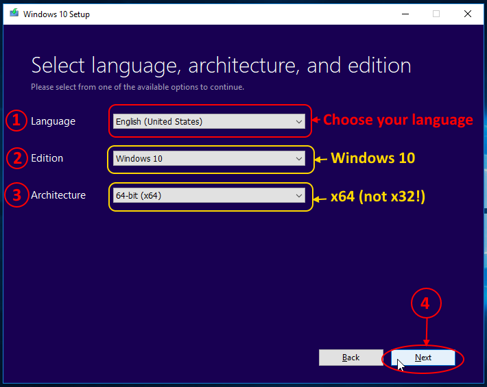 Media creation tool