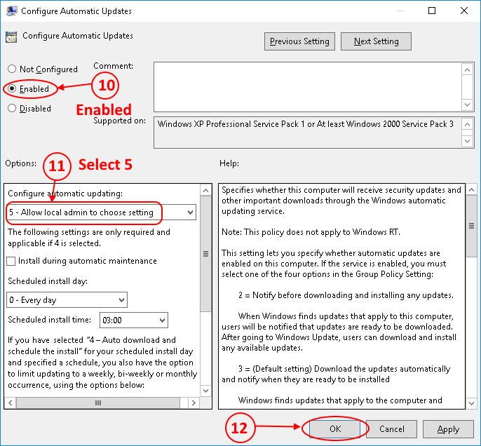 Block Windows Update