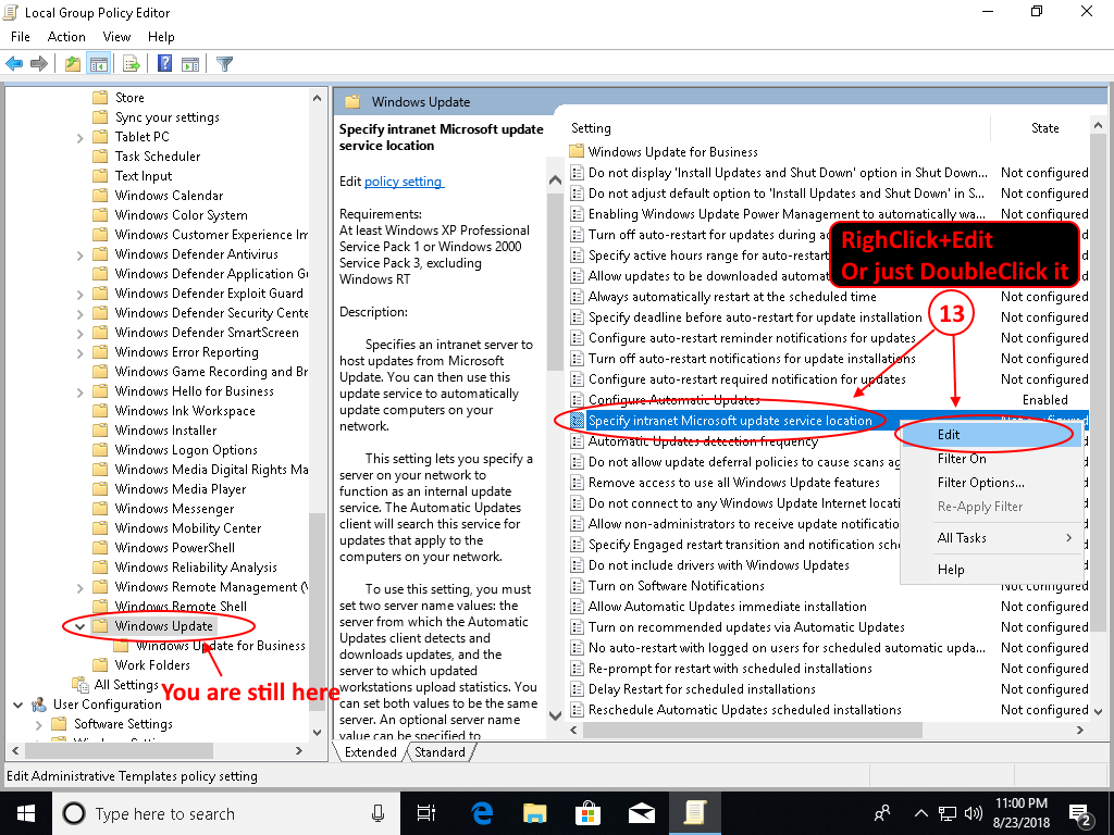 Block Windows Update