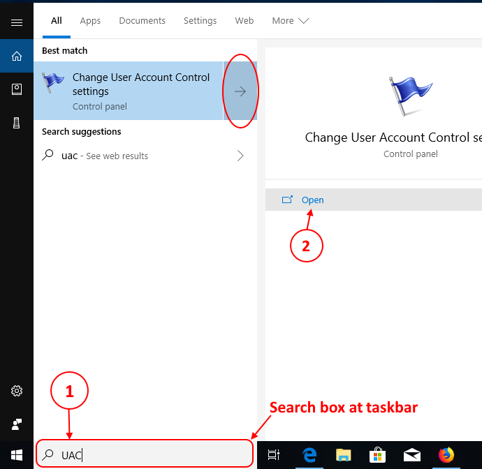 Disable UAC
