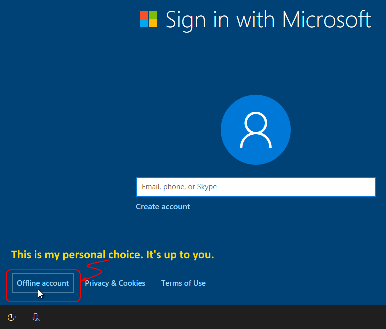 Install Windows